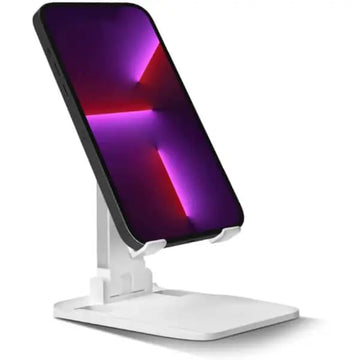Mobile Phone Stand Adjustable Angle & Height with Silicon Pad