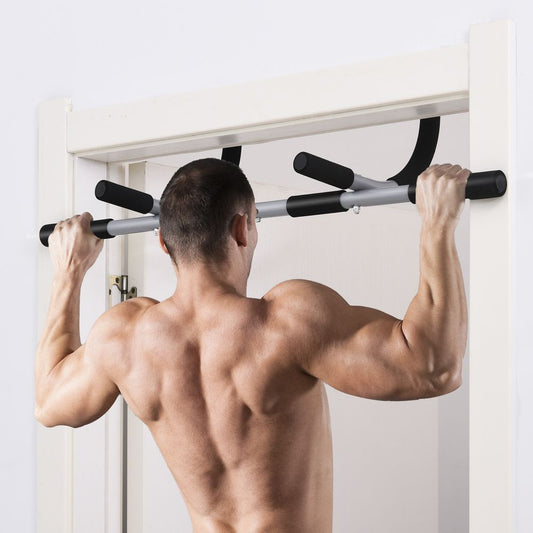 HOMCOM Indoor Fitness Door Bar: Pull-ups for Upper Body Workout