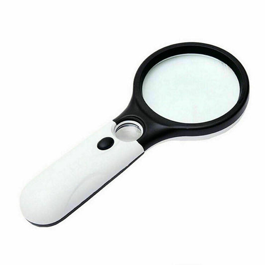 45X LED Magnifier: Ideal for Reading and Jewelry Inspection