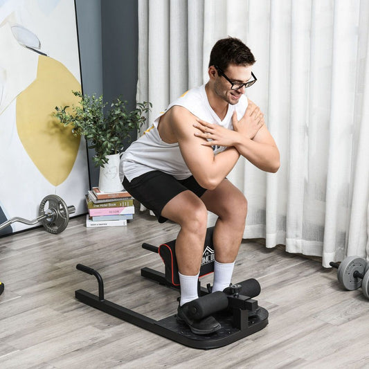 HOMCOM 3-in-1 Squat Machine: Full Gym Leg Workout